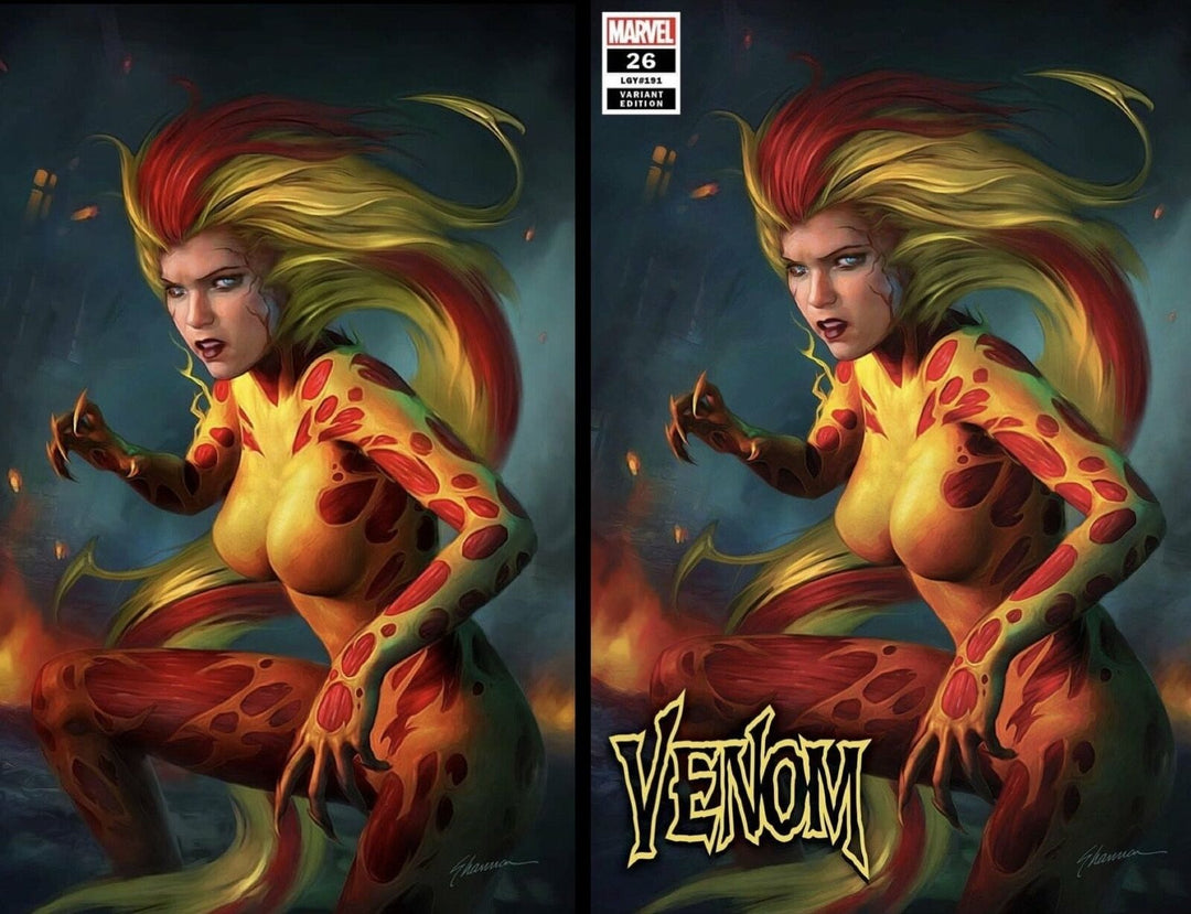 Venom #26 Shannon Maer Trade + Virgin Variant Set