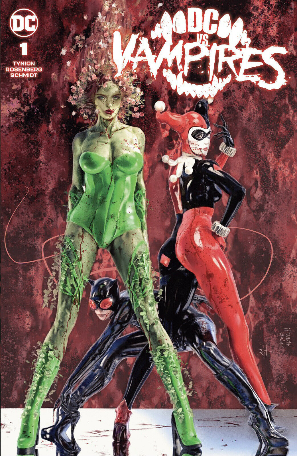 DC Vs Vampires #1 Marco Turini Cover A Trade Dress Variant