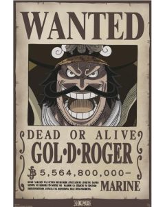 One Piece - Wanted Gol D Roger