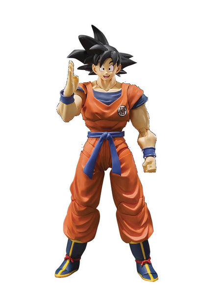 Dragon Ball Z Son Goku Raised On Earth S.H.Figuarts Action Figure