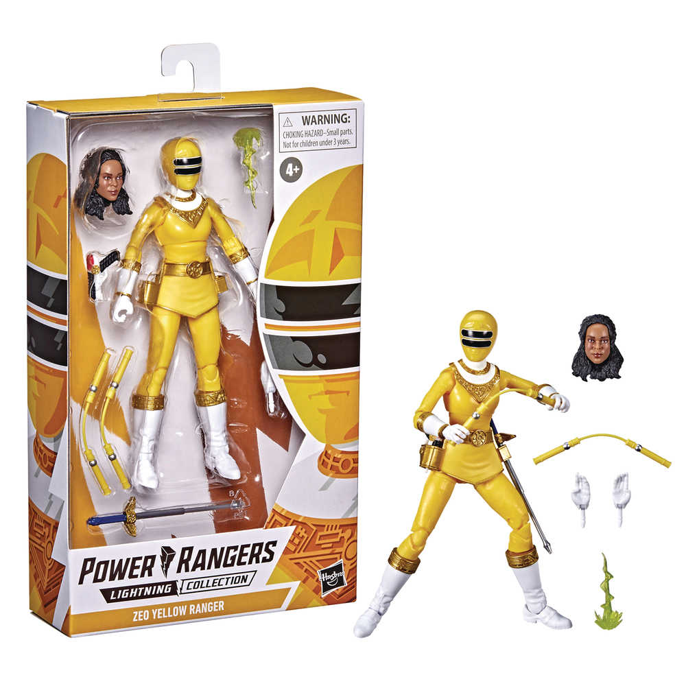 Power Rangers Lightning Zero Yellow 6in Action Figure