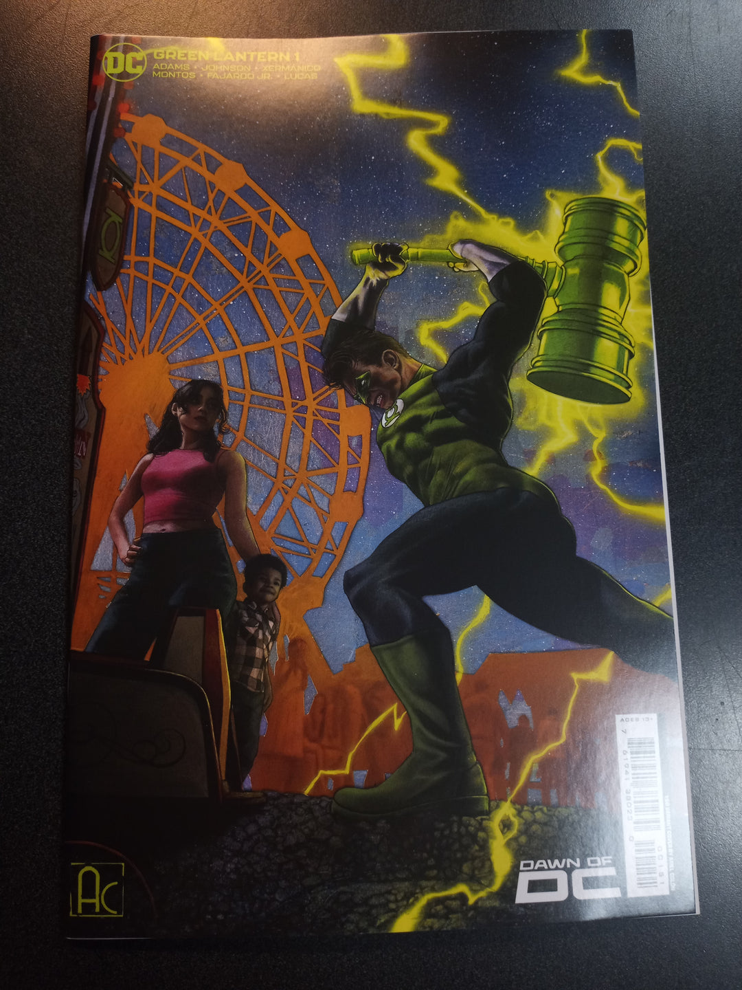 Green Lantern #1 Cover F 1 in 50 Ariel Colon Card Stock Variant