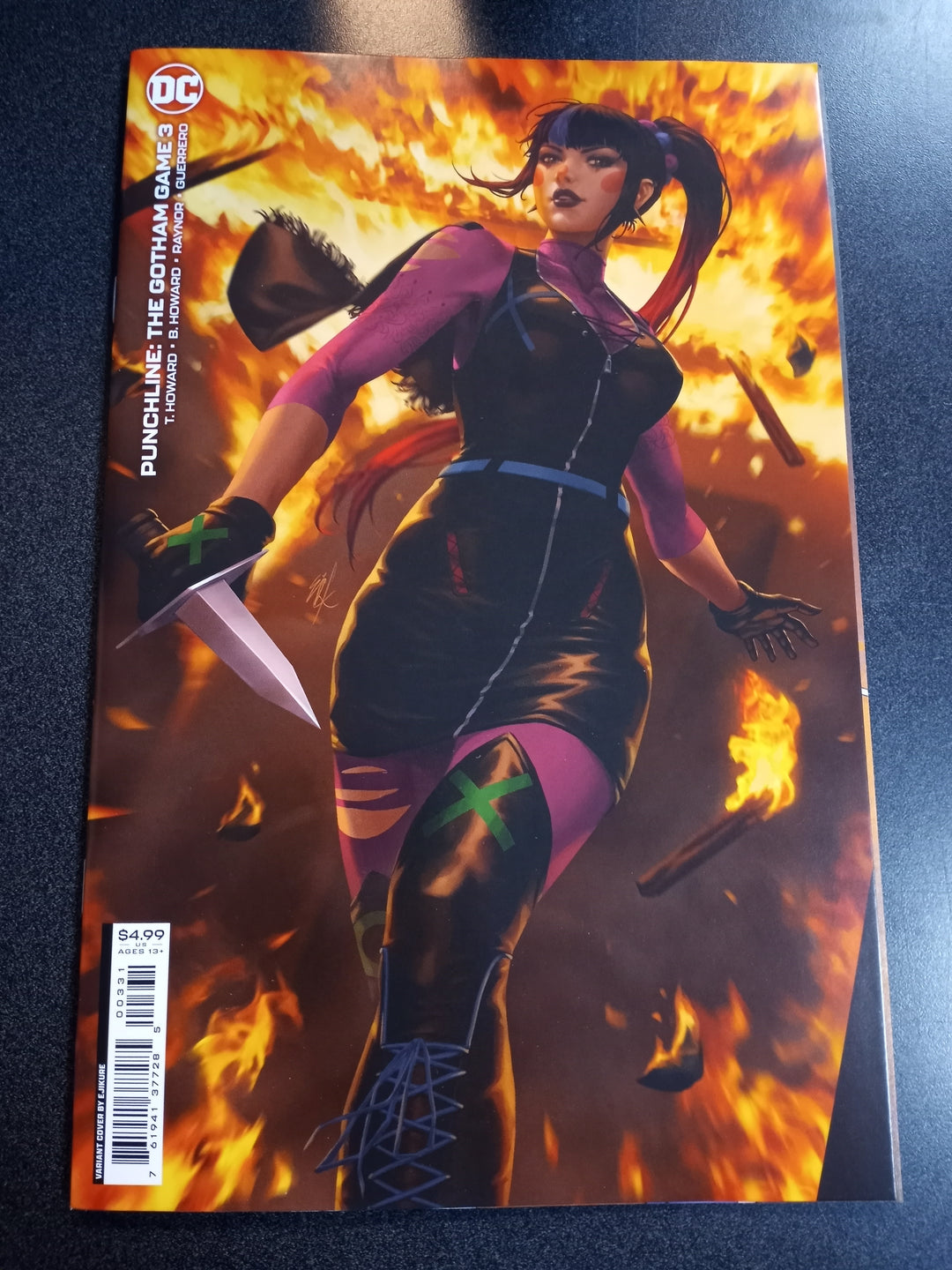 Punchline The Gotham Game #3 (Of 6) Cover C Ejikure Card Stock Variant