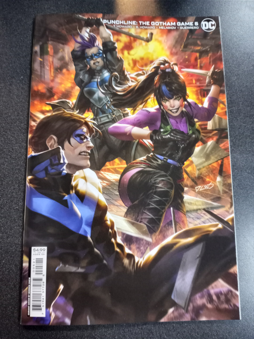 Punchline The Gotham Game #5 (Of 6) Cover B Derrick Chew Card Stock Variant