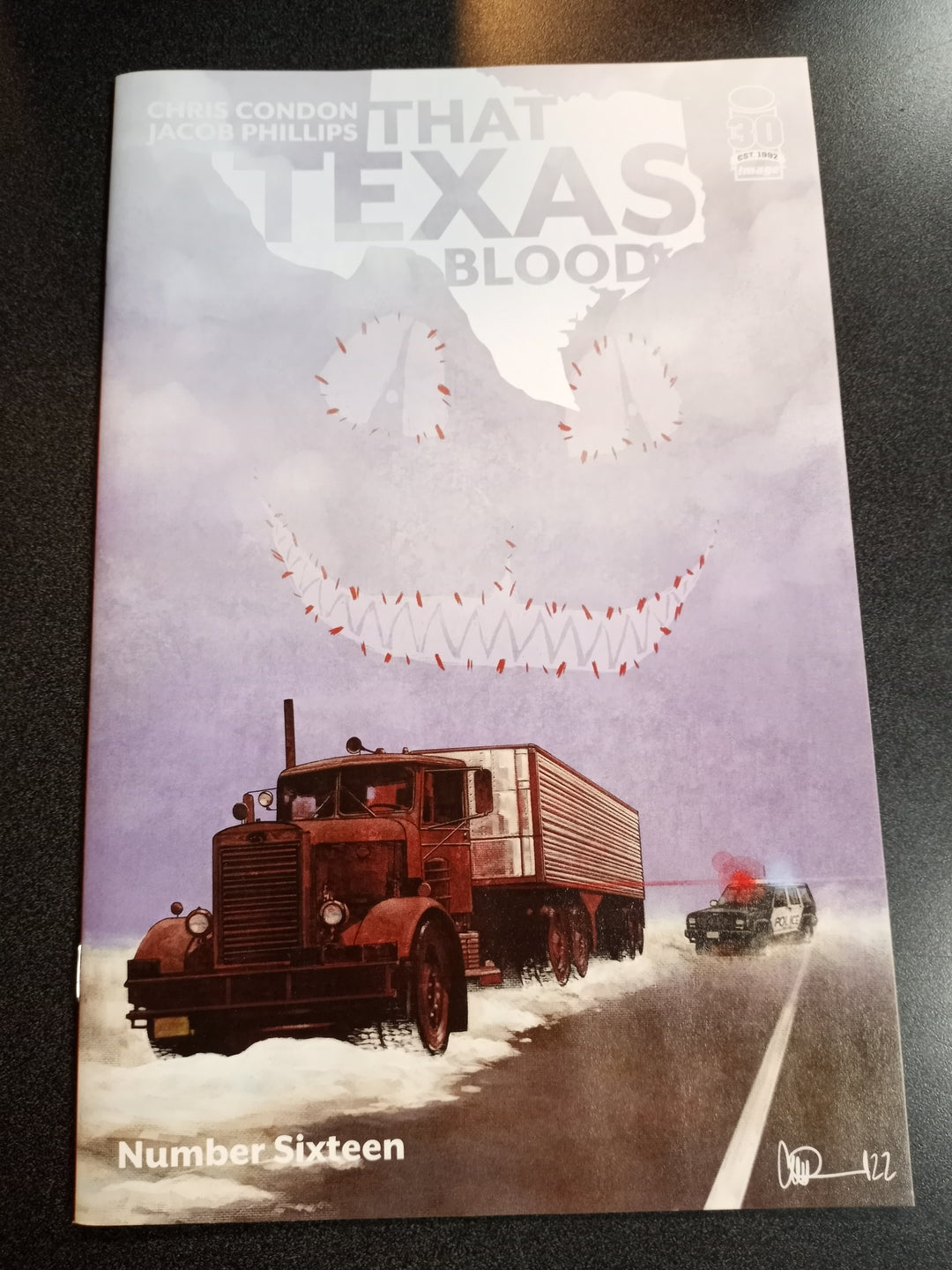 That Texas Blood #16 Cover B Adlard