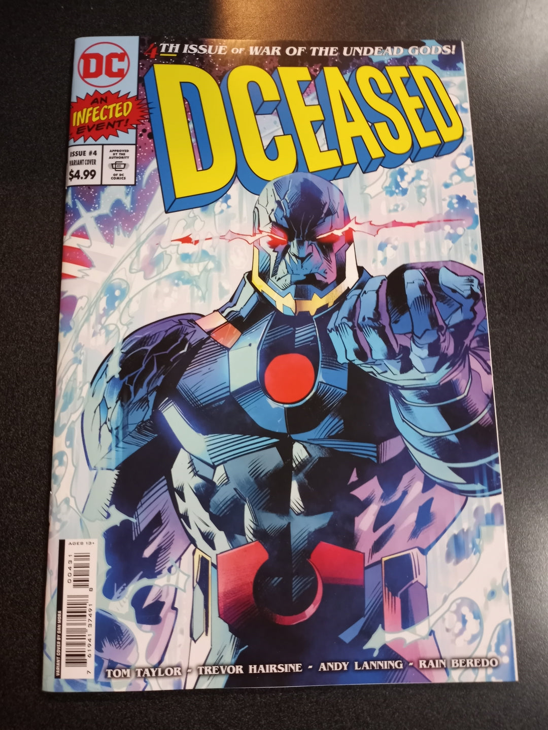 Dceased War Of The Undead Gods #4 (Of 8) Cover B Dan Mora Homage Card Stock Variant