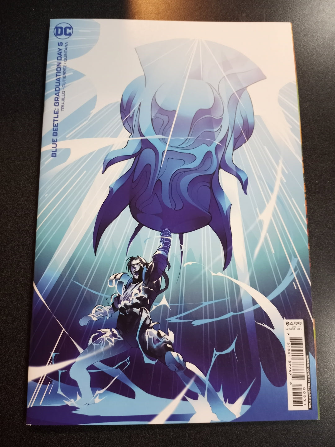 Blue Beetle Graduation Day #5 (Of 6) Cover B Baldemar Rivas Card Stock Variant