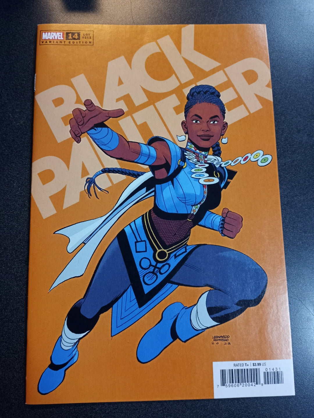 Black Panther #14 Romero Variant