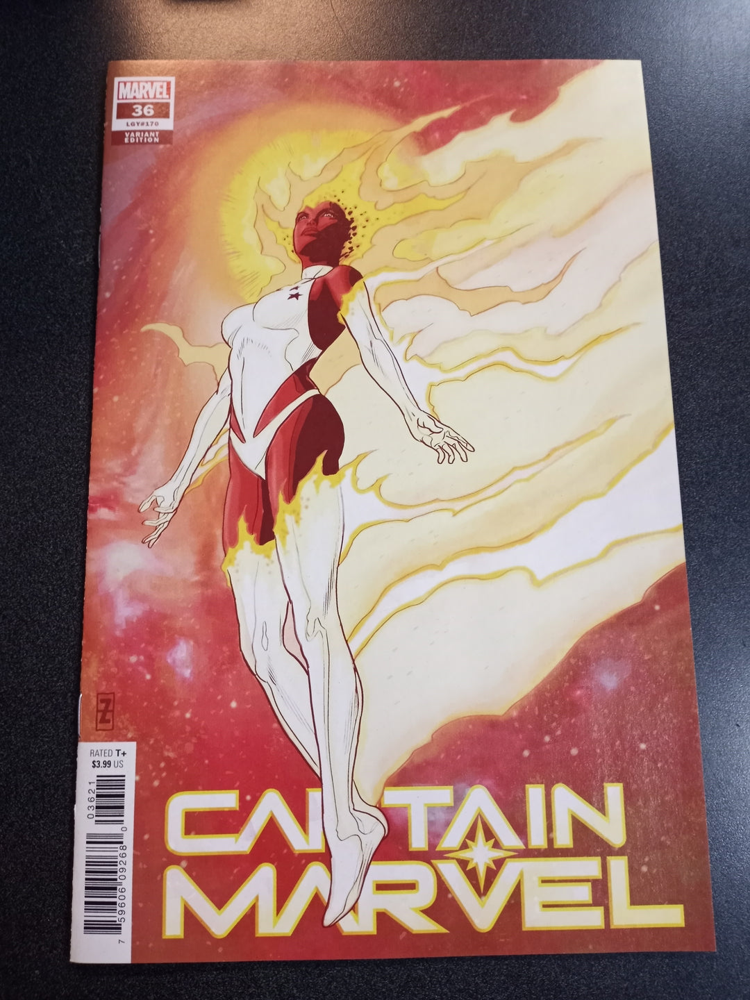 Captain Marvel #36 Zircher Spoiler Variant