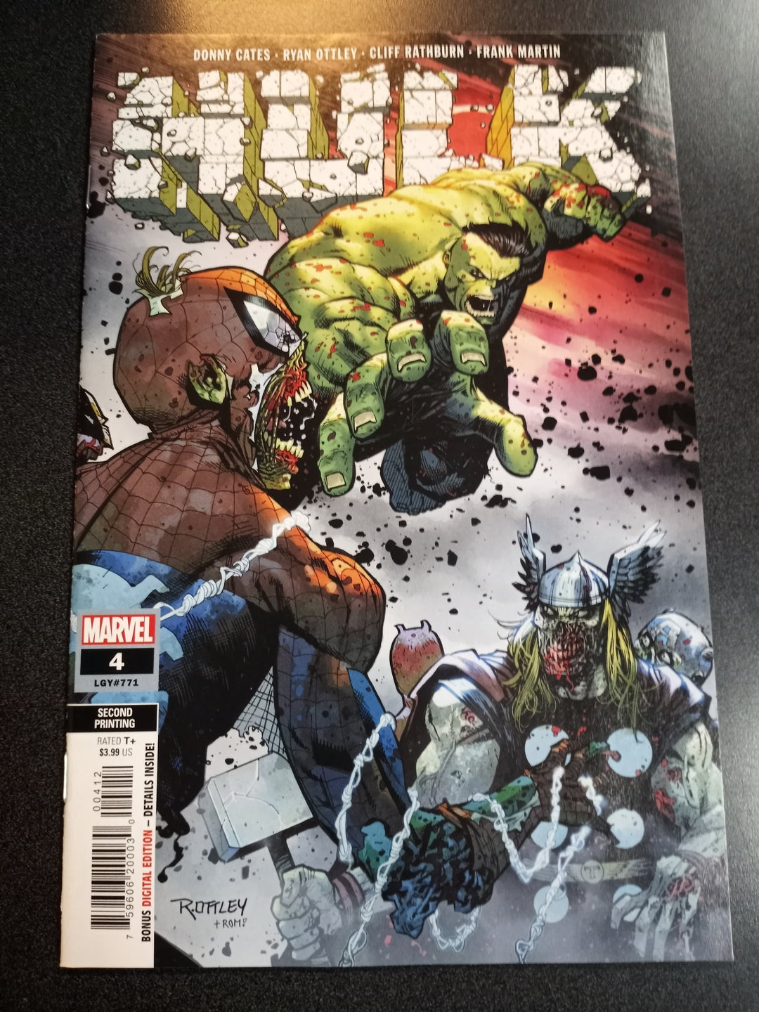 Hulk #4 2ND Printing Ottley Variant