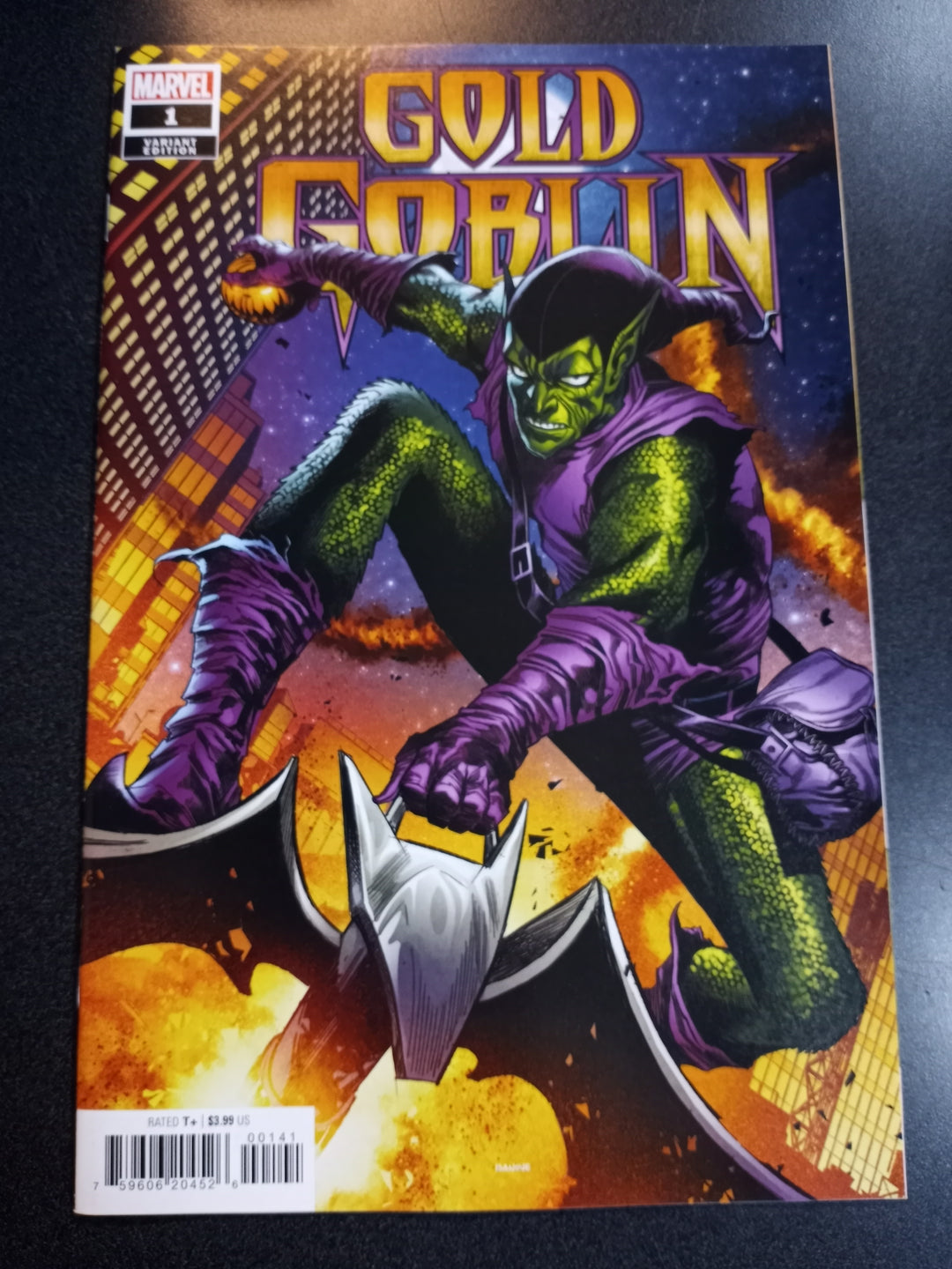 Gold Goblin #1 (Of 5) Chechetto Green Variant