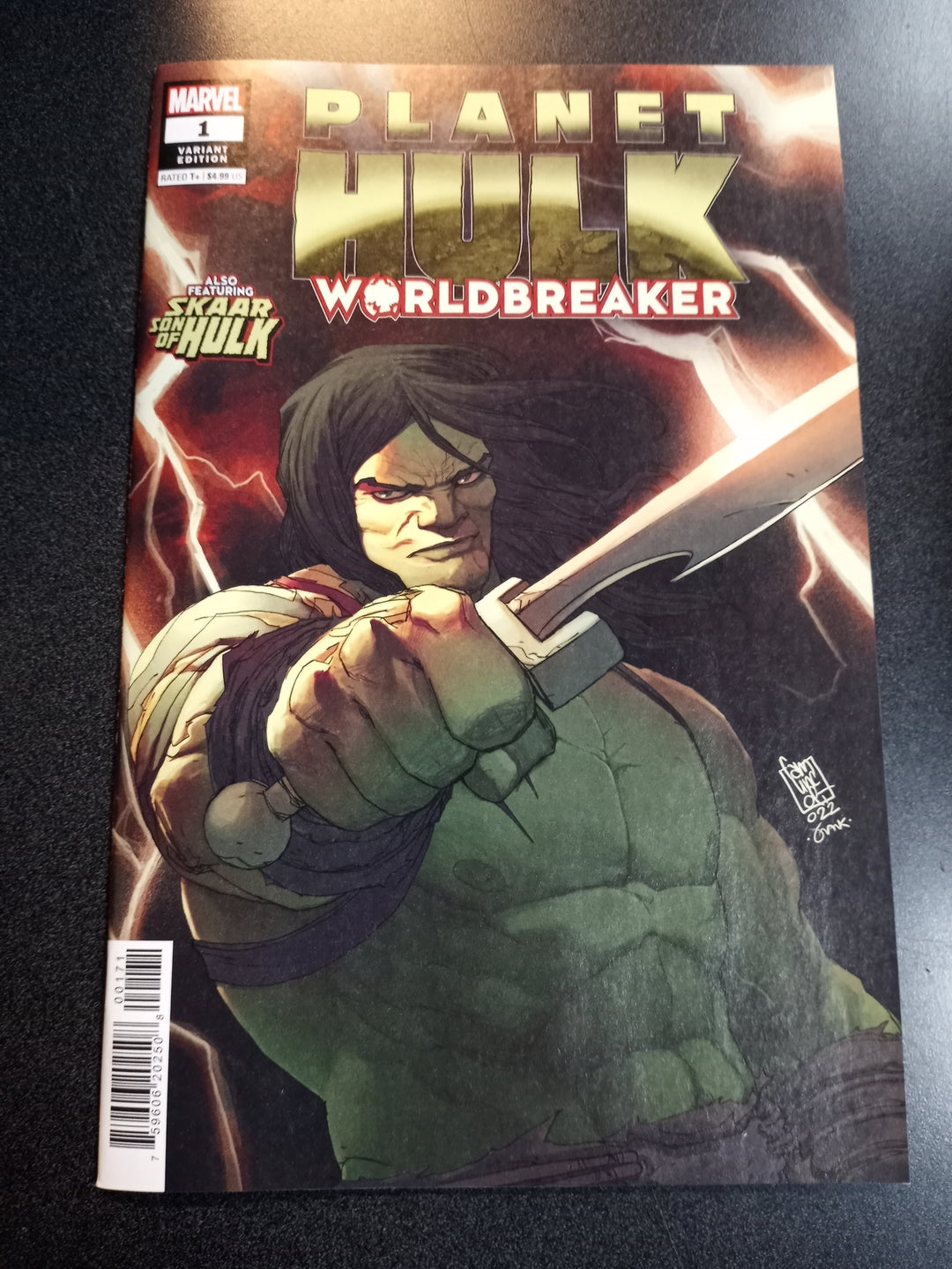 Planet Hulk Worldbreaker #1 (Of 5) Camuncoli Skaar Variant