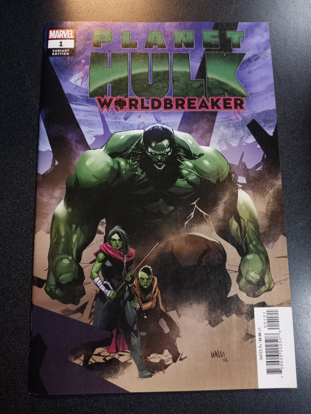 Planet Hulk Worldbreaker #1 (Of 5) Yu Variant