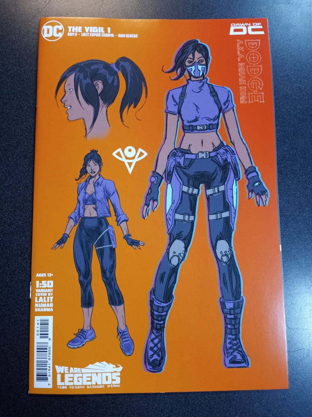 Vigil #1 (Of 6) Cover E 1 in 50 Lalit Kumar Sharma Card Stock Variant