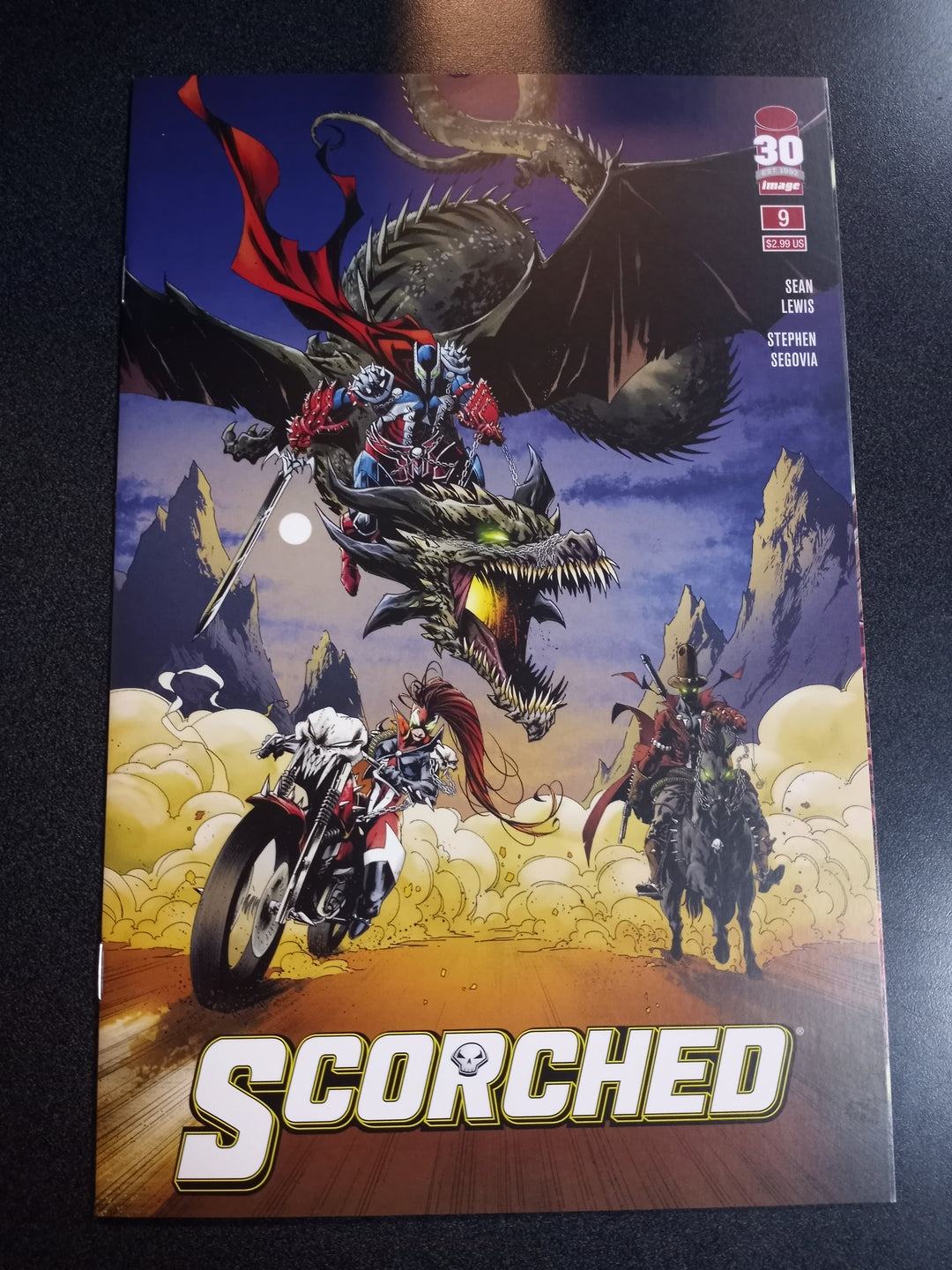 Spawn Scorched #9 Cover B Keane