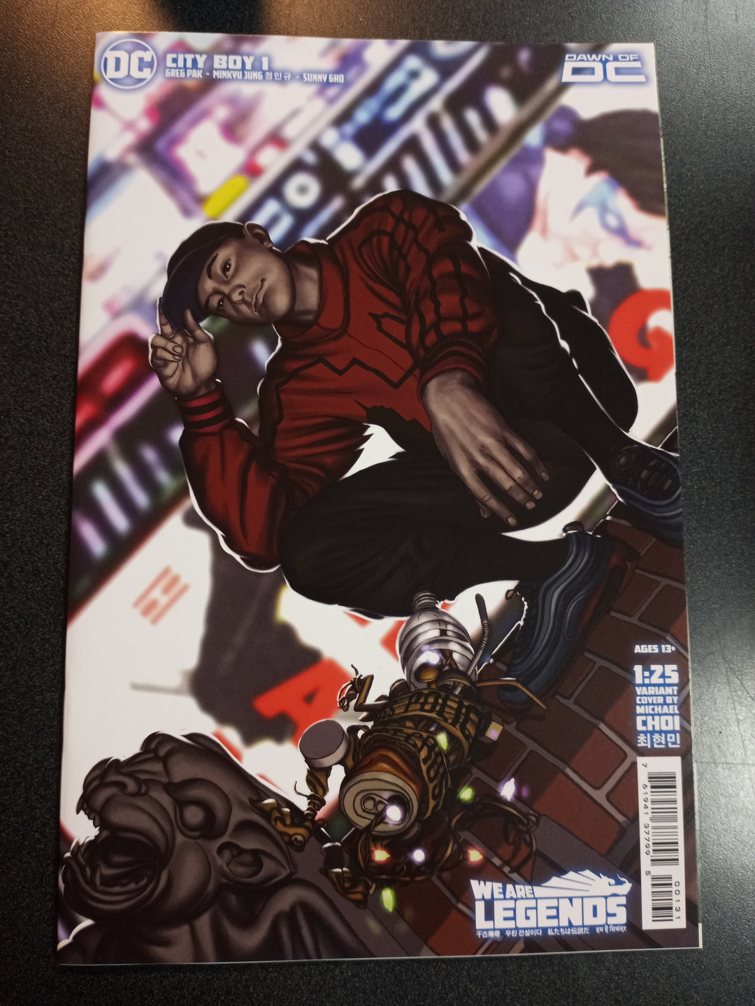 City Boy #1 (Of 6) Cover D 1 in 25 Michael Choi Card Stock Variant