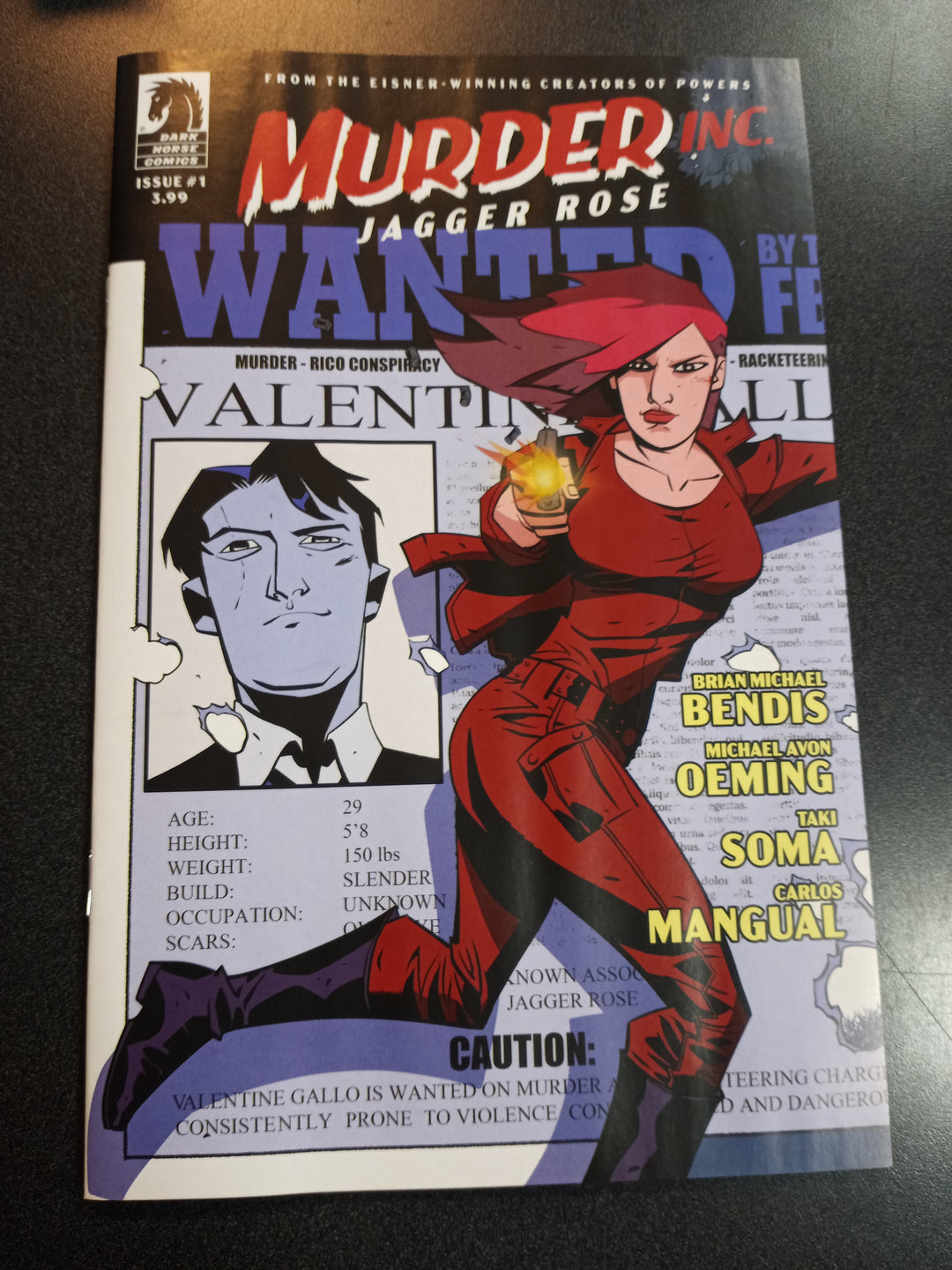 Murder Inc Jagger Rose #1 (Of 6)