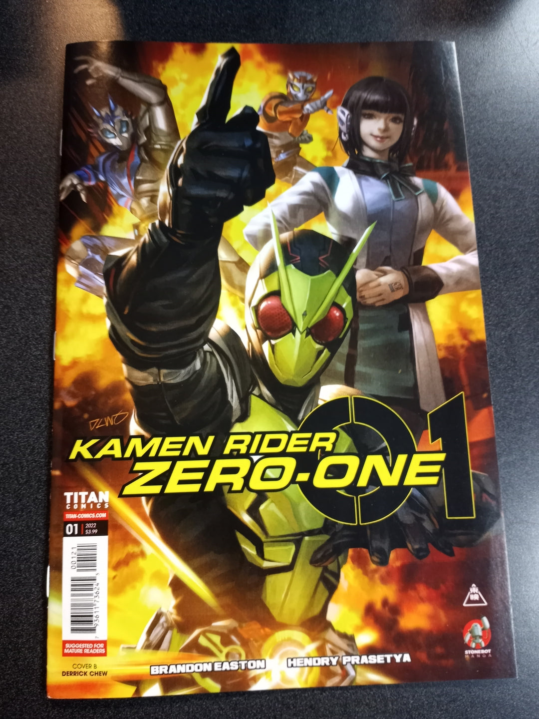 Kamen Rider Zero One #1 Cover B Chew