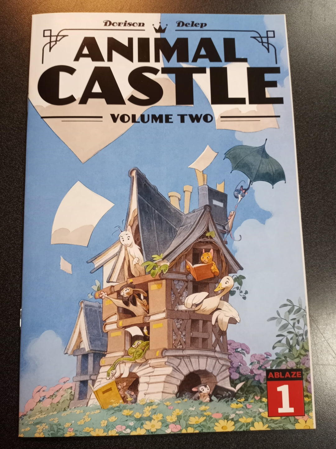 Animal Castle Volume 2 #1 Cover B Delep Animal Library (Mature)