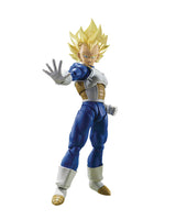 Dbz Ss Vegeta Awakened Super Saiyan Blood S.H.Figuarts Action Figure (N