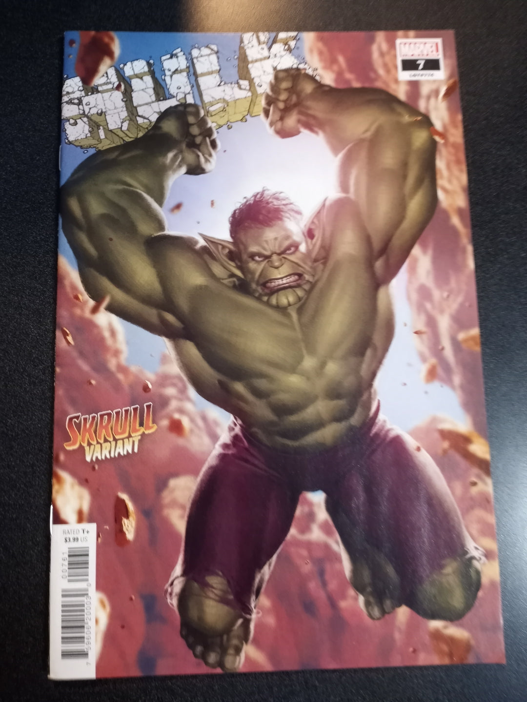 Hulk #7 Yoon Skrull Variant