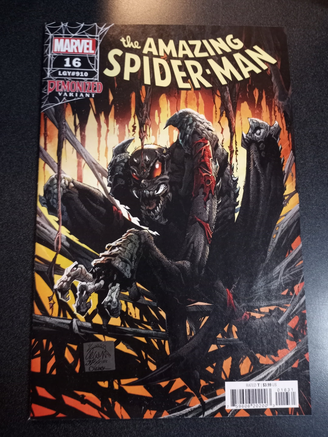 Amazing Spider-Man #16 Stegman Demonized Variant