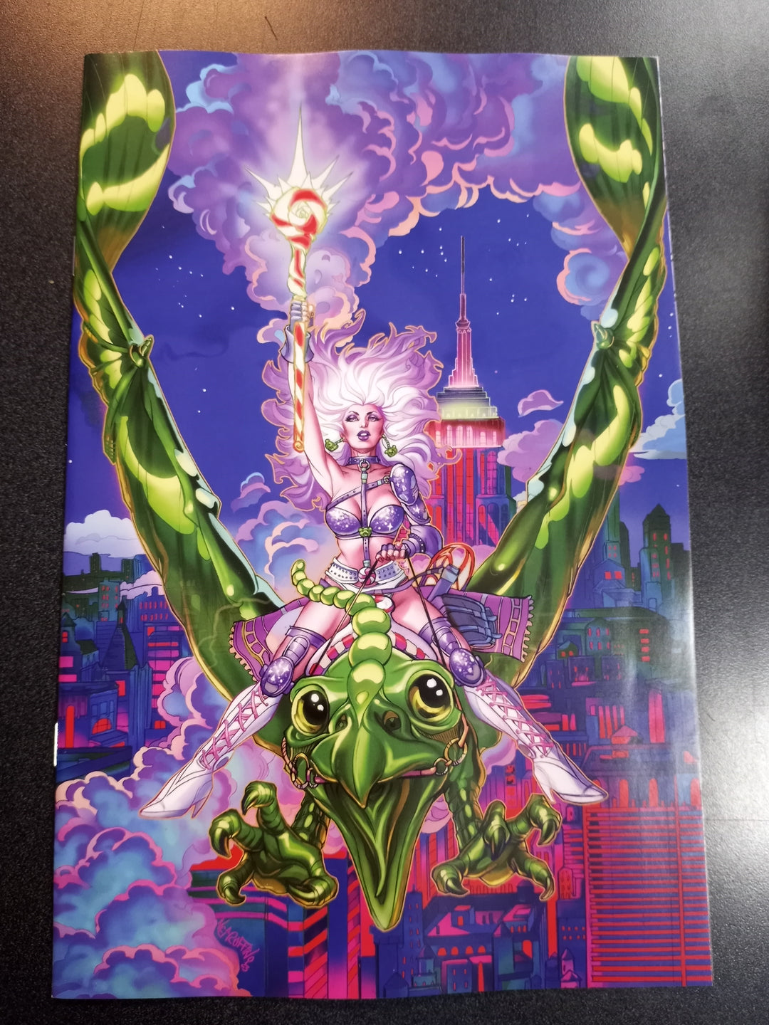 Sweetie Candy Vigilante #6 Cover H 7 Copy Foc Variant Edition Rock Album