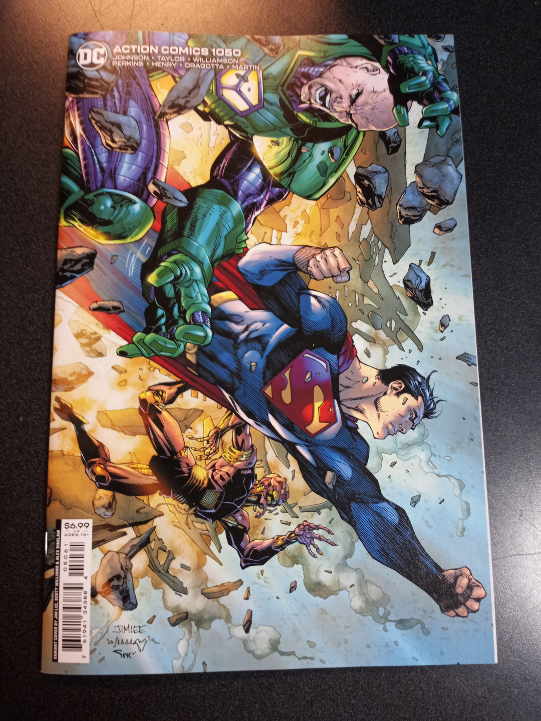 Action Comics #1050 Cover B Jim Lee Card Stock Variant