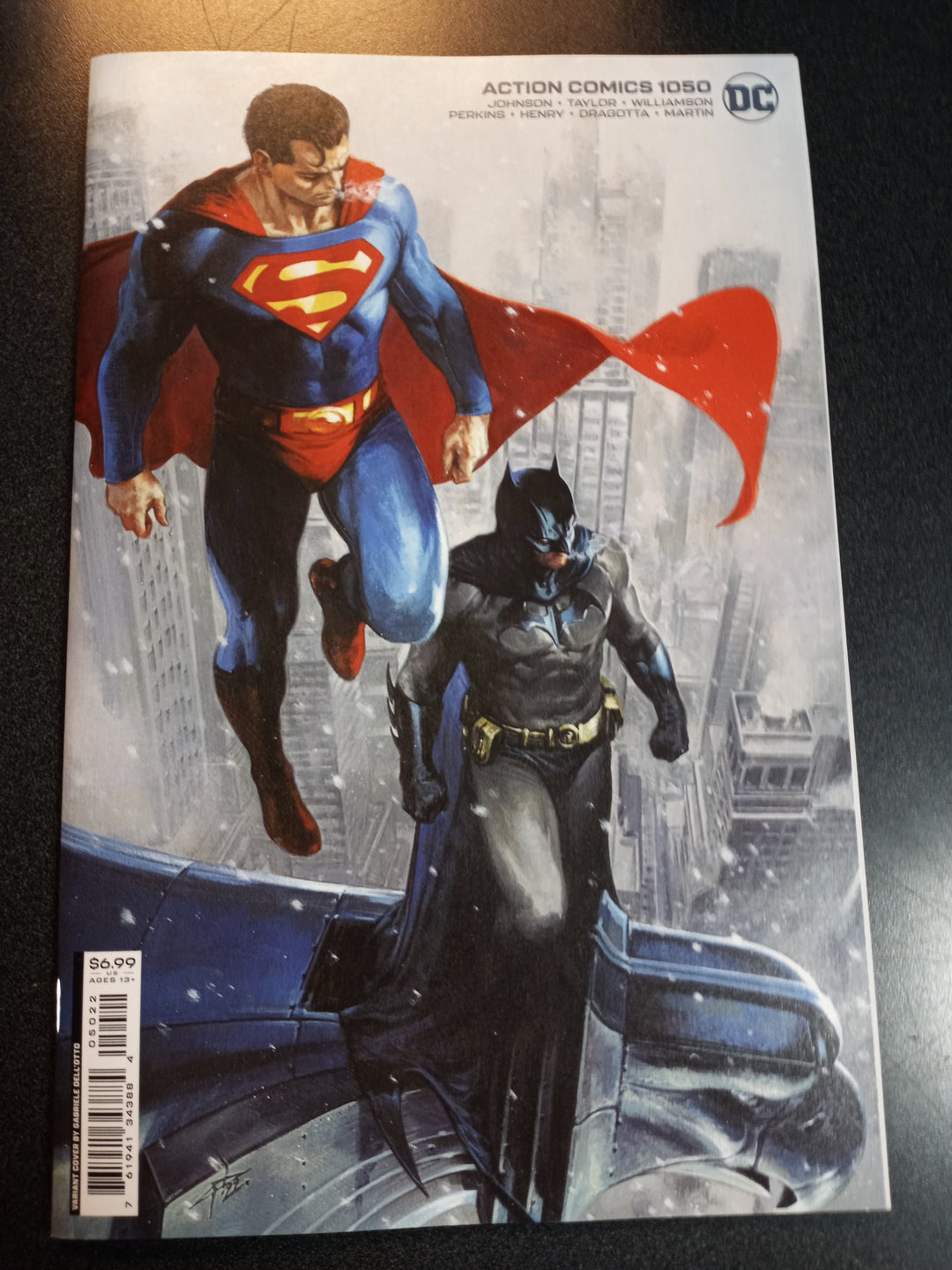 Action Comics #1050 Cover I Gabriele Dell Otto Card Stock Variant