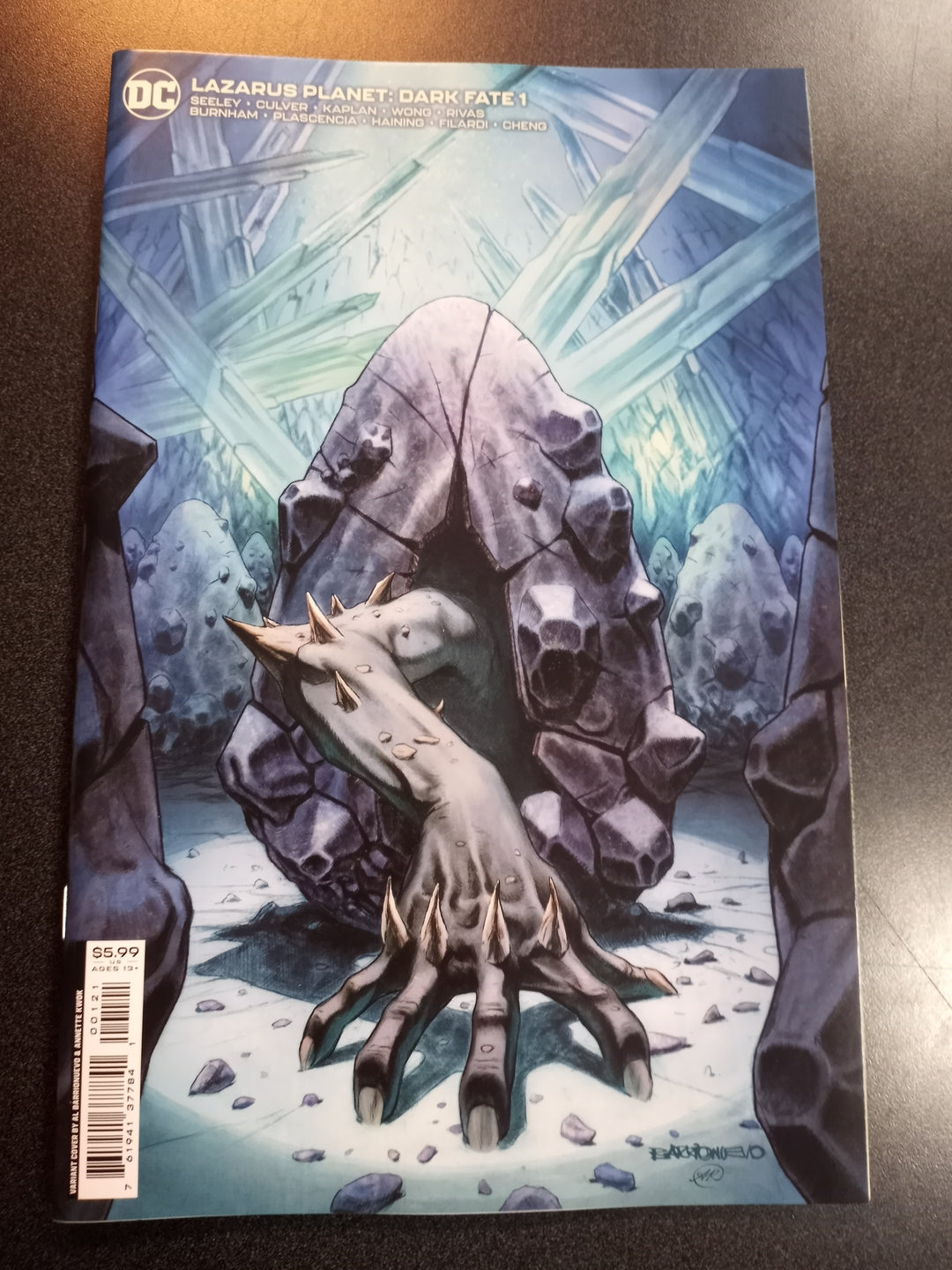 Lazarus Planet Dark Fate #1 (One Shot) Cover B Al Barrionuevo Card Stock Variant