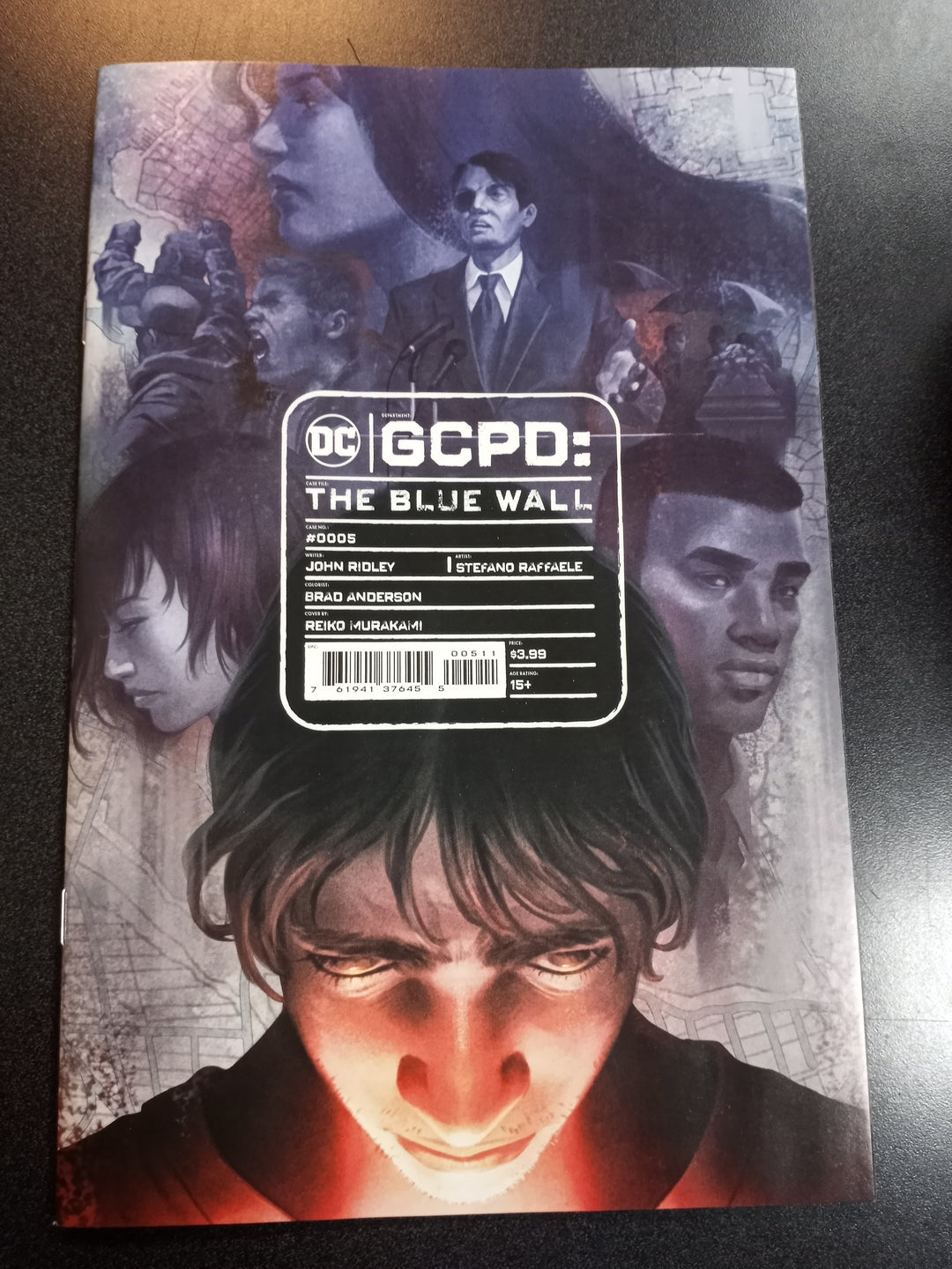 Gcpd The Blue Wall #5 (Of 6) Cover A Reiko Murakami