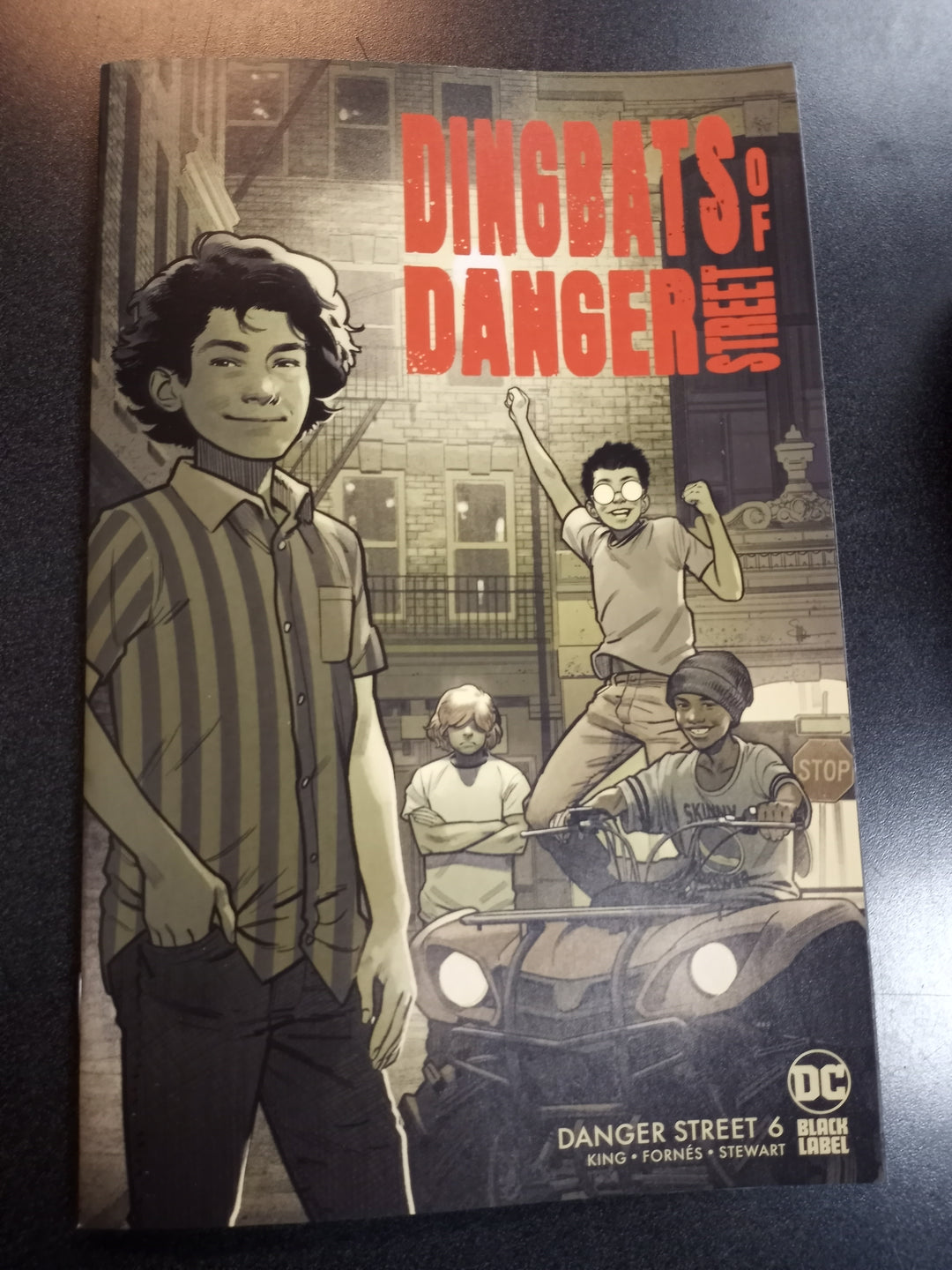 Danger Street #6 (Of 12) Cover B Evan Doc Shaner Card Stock Variant (Mature)