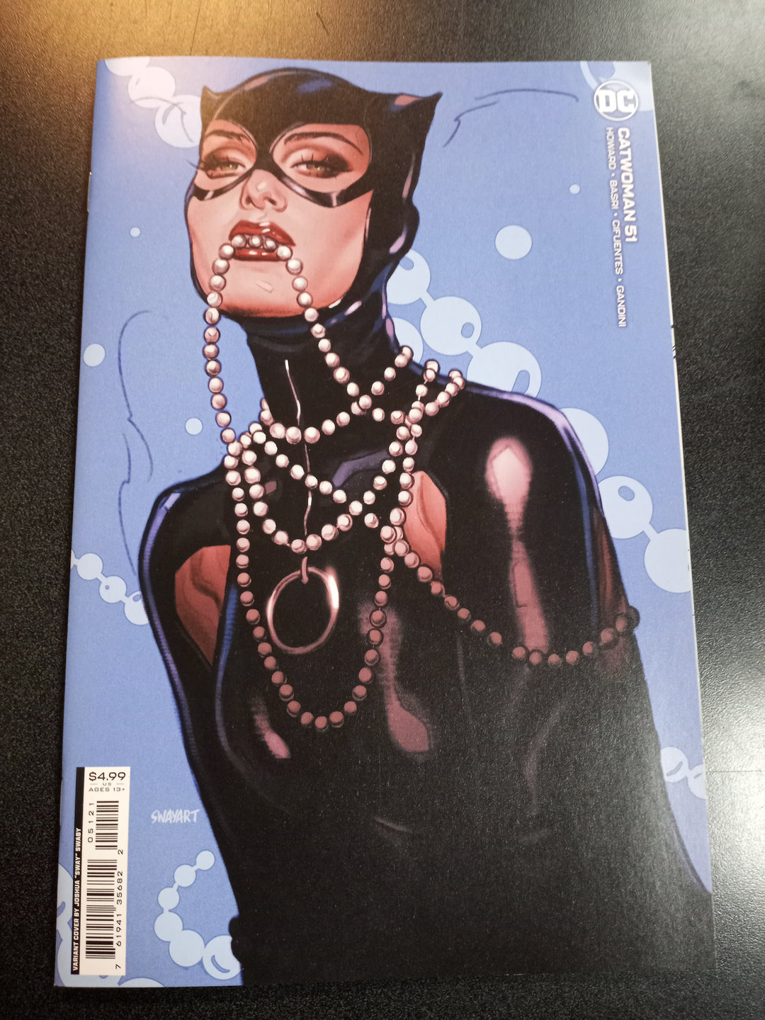 Catwoman #51 Cover B Joshua Sway Swaby Card Stock Variant