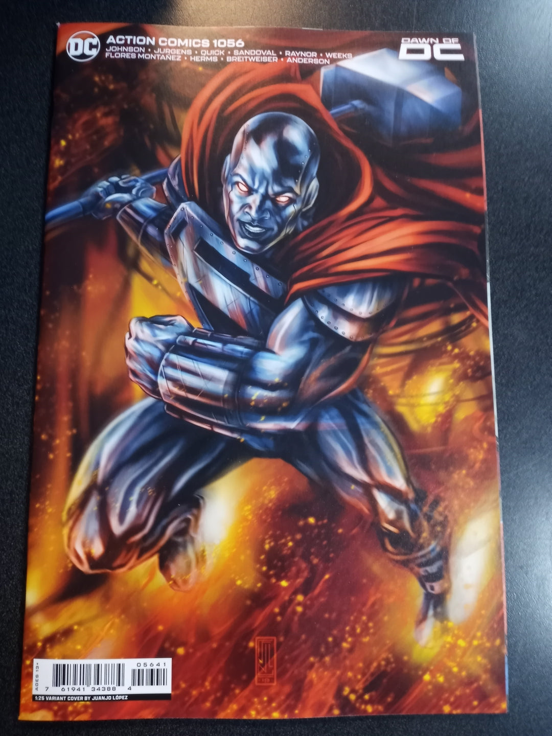 Action Comics #1056 Cover G 1 in 25 Juanjo Lopez Card Stock Variant