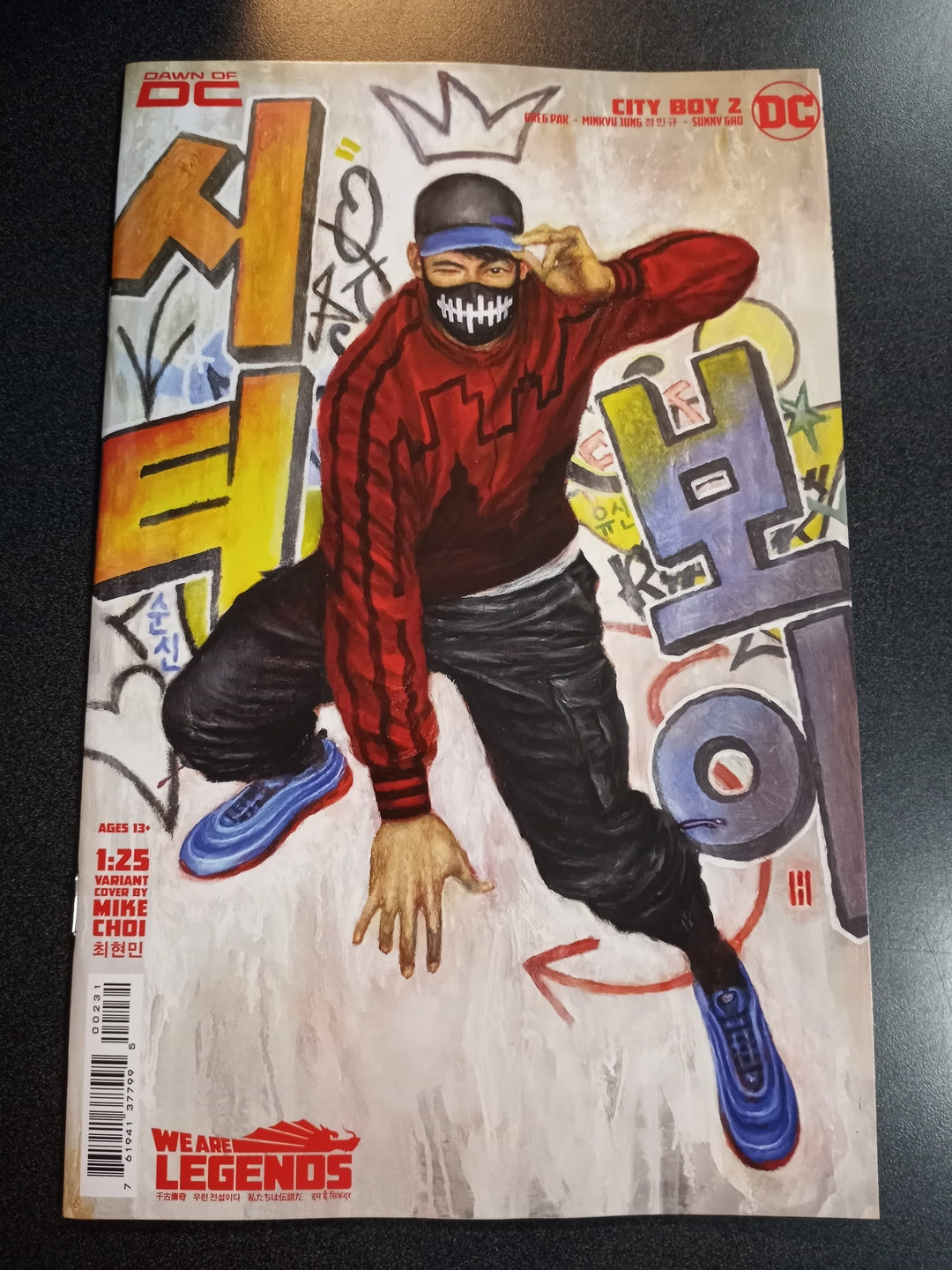 City Boy #2 (Of 6) Cover C 1 in 25 Mike Choi Card Stock Variant