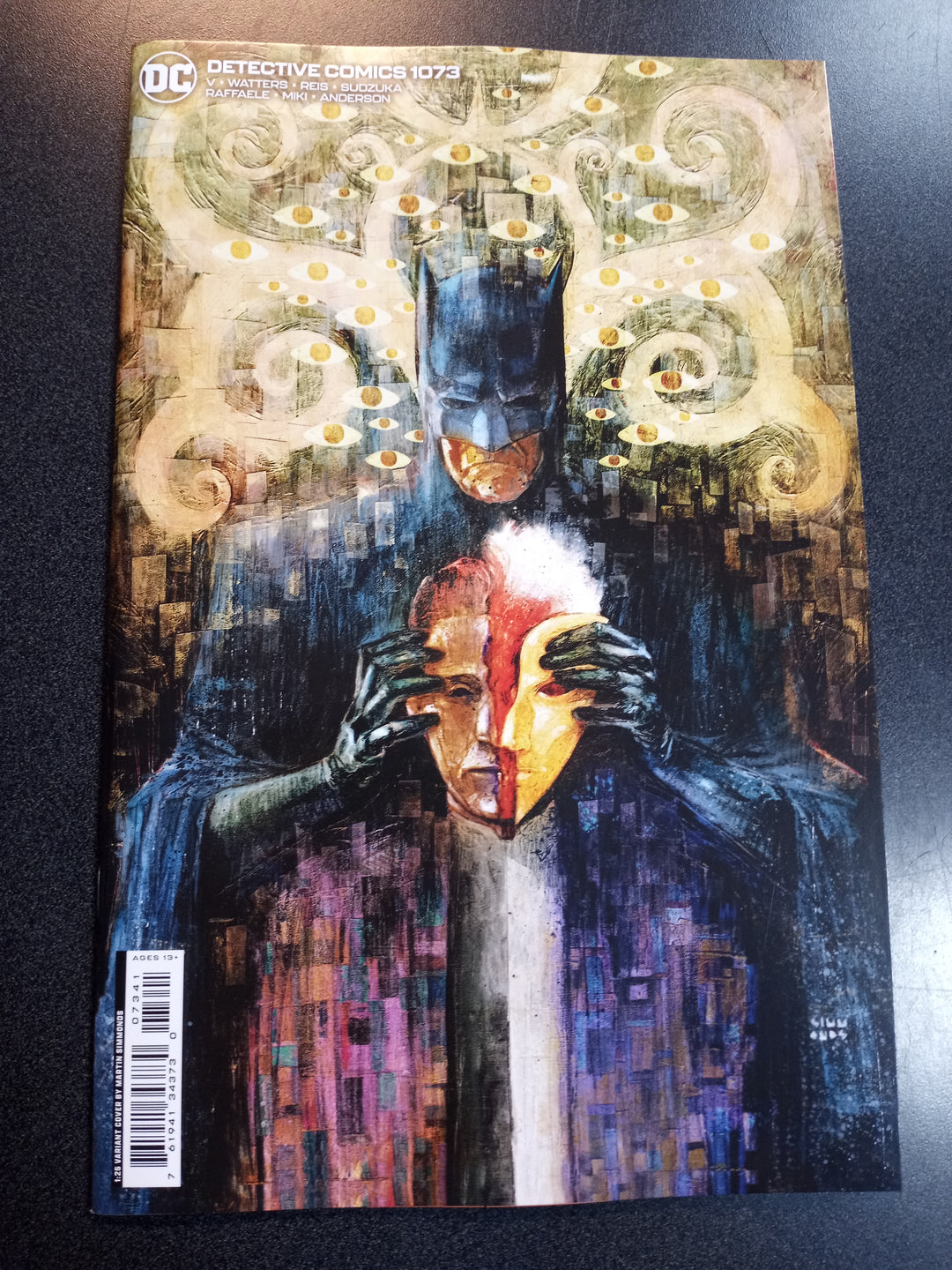 Detective Comics #1073 Cover F 1 in 25 Martin Simmonds Card Stock Variant