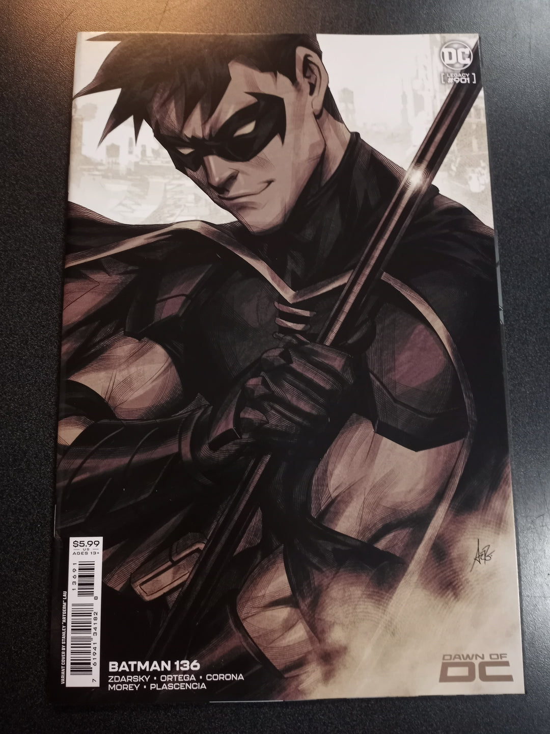 Batman #136 Cover D Stanley Artgerm Lau Card Stock Variant