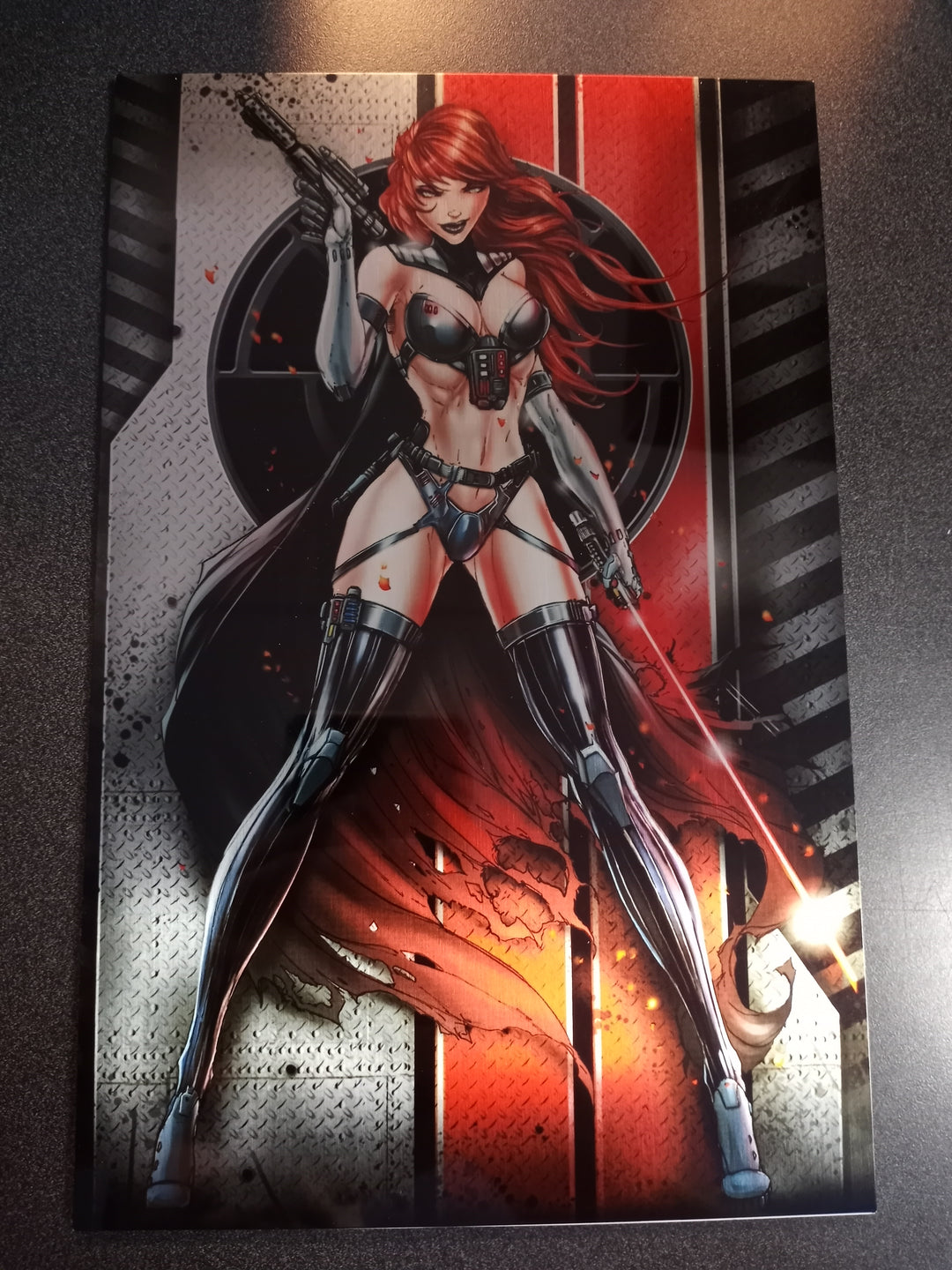 White Widow #1 May The 4Th Darth Vader Naughty Variant Metal Edition