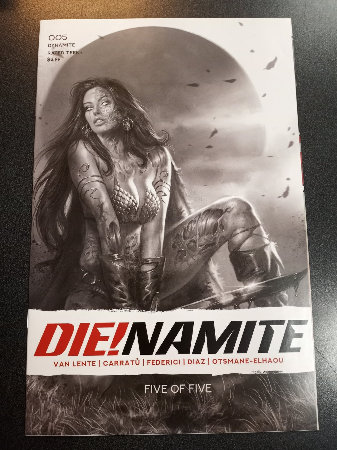 Die!Namite #5 1:45 Parrillo C Living Dead Gs Foc Variant