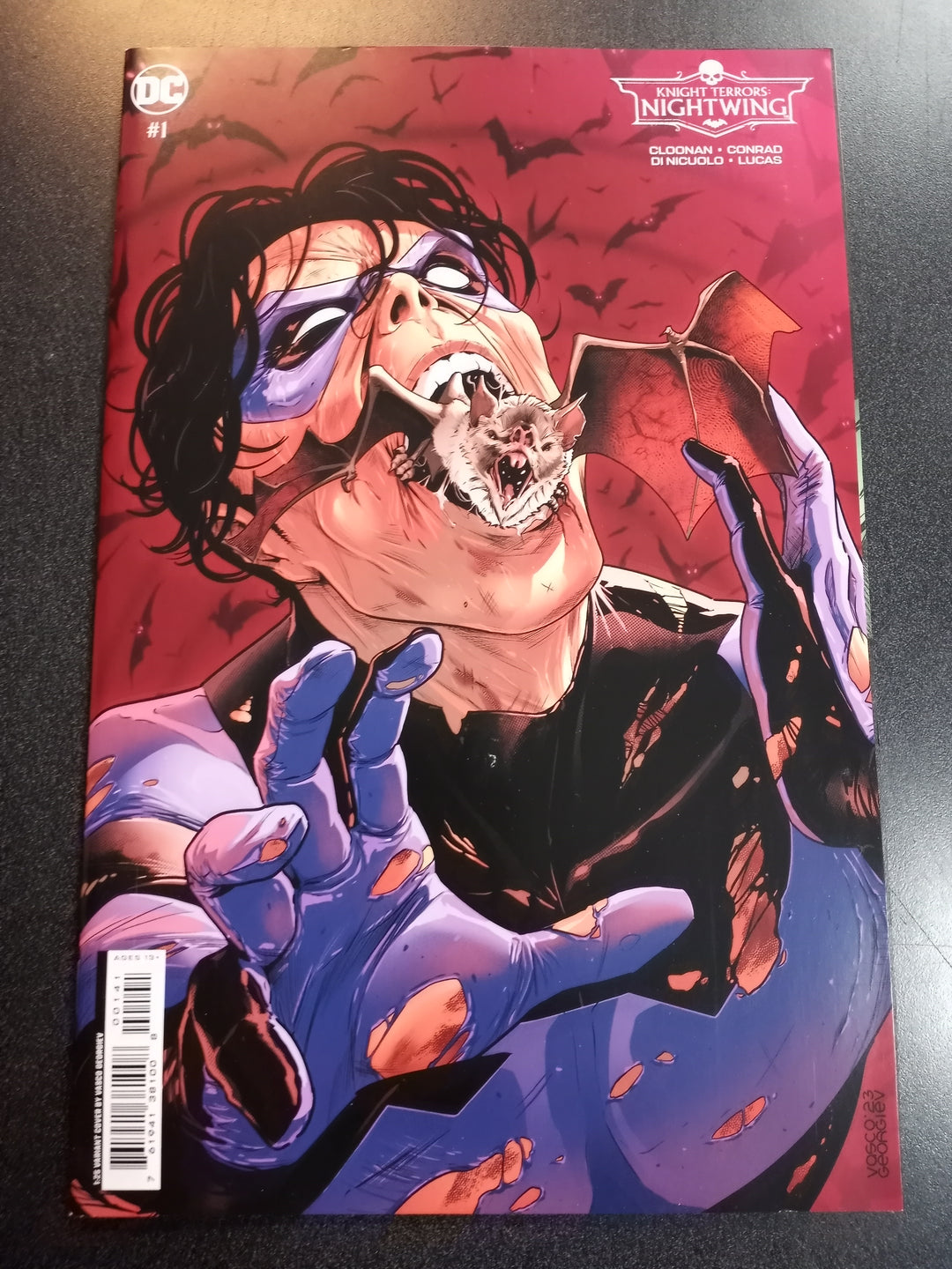 Knight Terrors Nightwing #1 (Of 2) Cover E 1 in 25 Vasco Georgiev Card Stock Variant