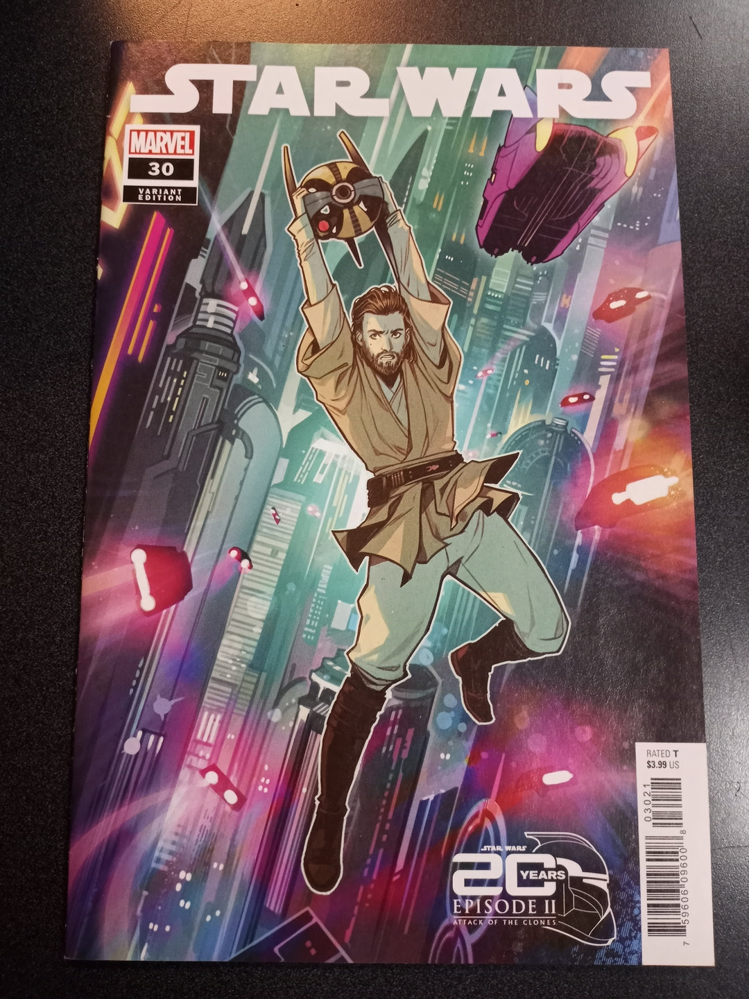 Star Wars #30 Wijngaard Attack Clones 20th Anniv Variant