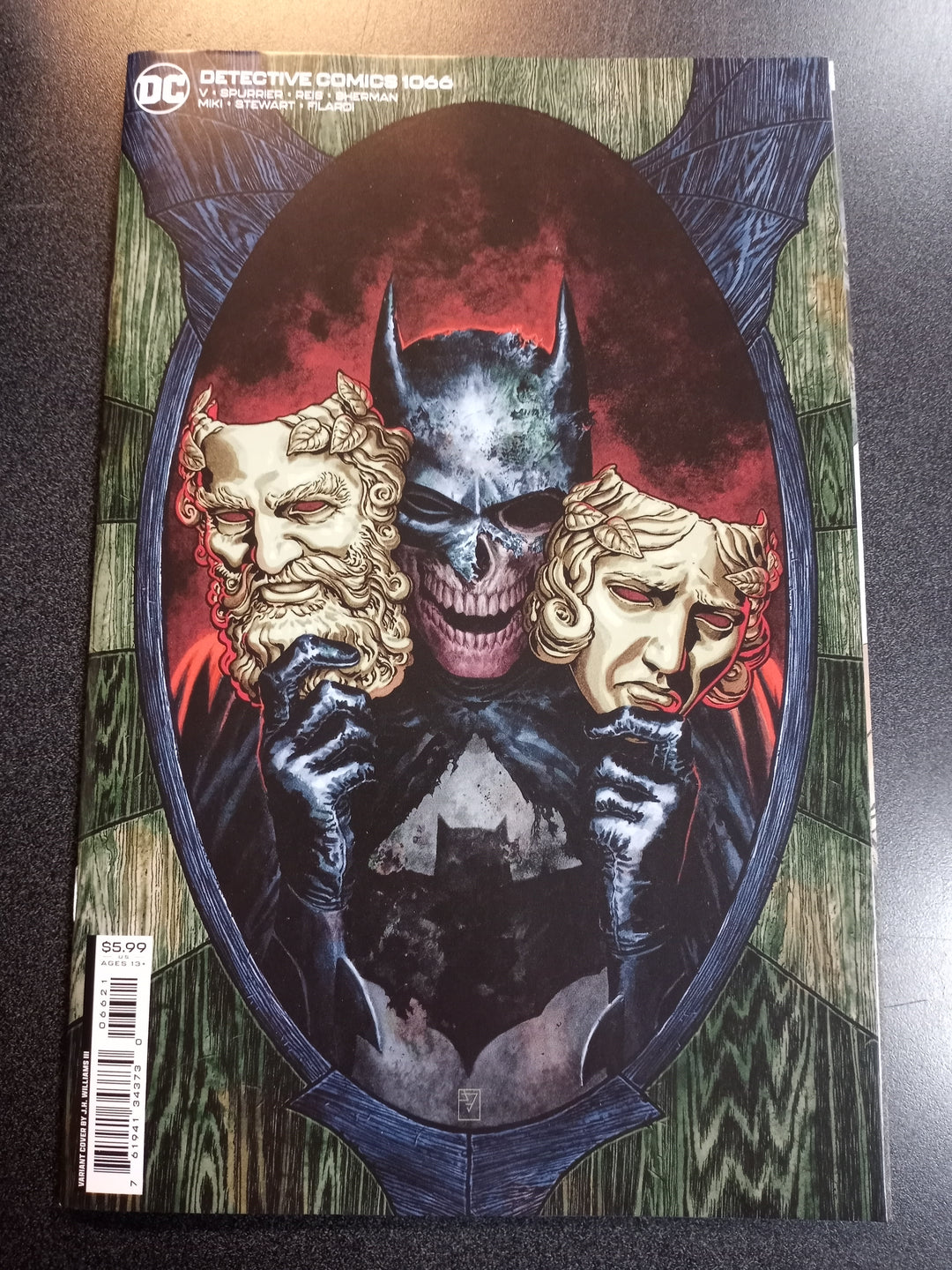 Detective Comics #1066 Cover B Jh Williams III Card Stock Variant