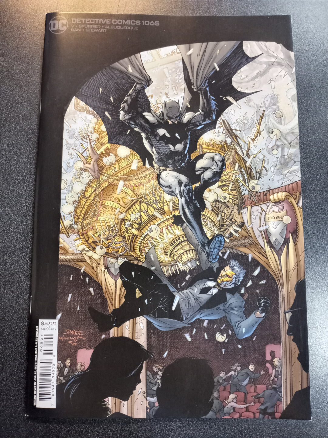 Detective Comics #1065 Cover B Jim Lee Scott Williams & Alex Sinclair Card Stock Variant