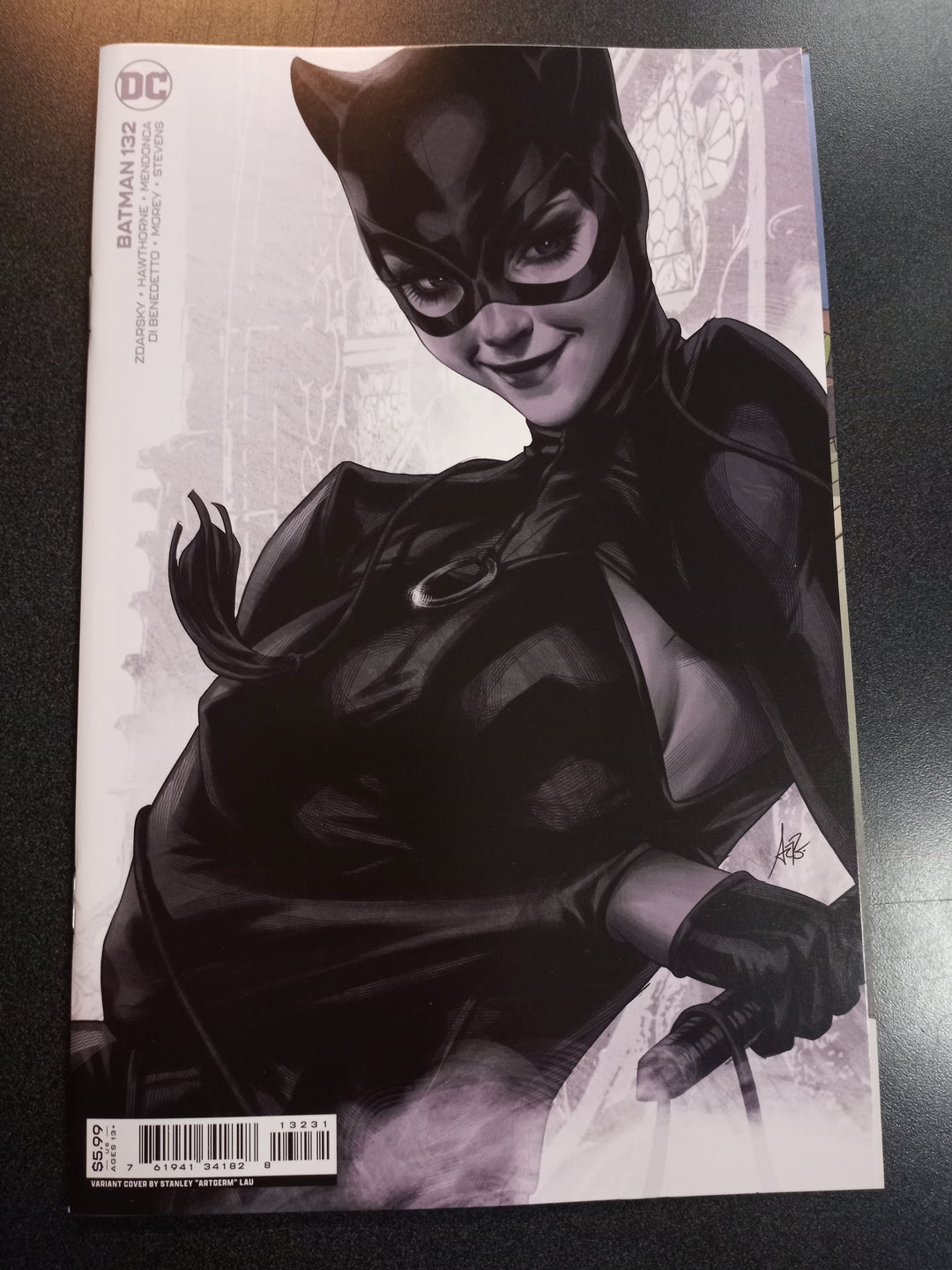 Batman #132 Cover C Stanley Artgerm Lau Card Stock Variant