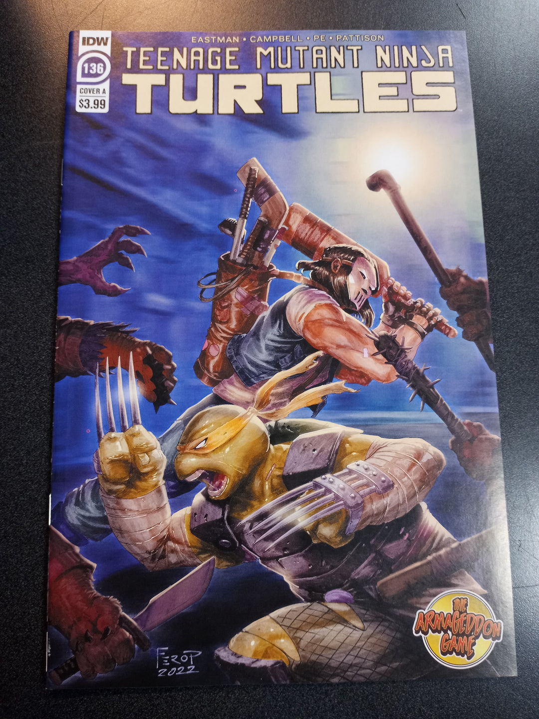 Teenage Mutant Ninja Turtles Ongoing #136 Cover A Fero Pe