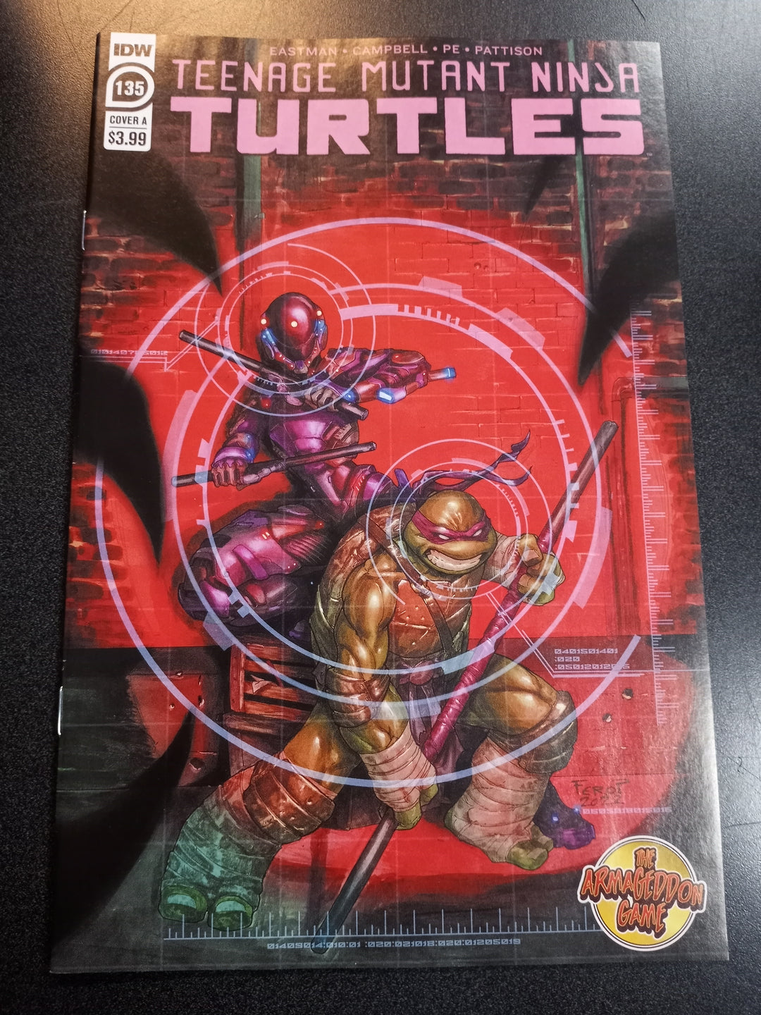 Teenage Mutant Ninja Turtles Ongoing #135 Cover A Fero Pe