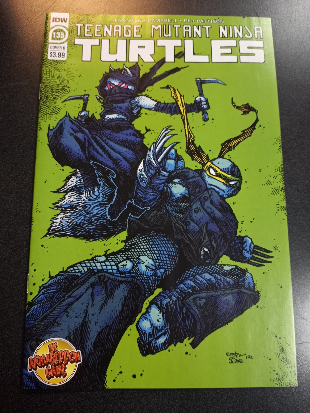 Teenage Mutant Ninja Turtles Ongoing #135 Cover B Eastman