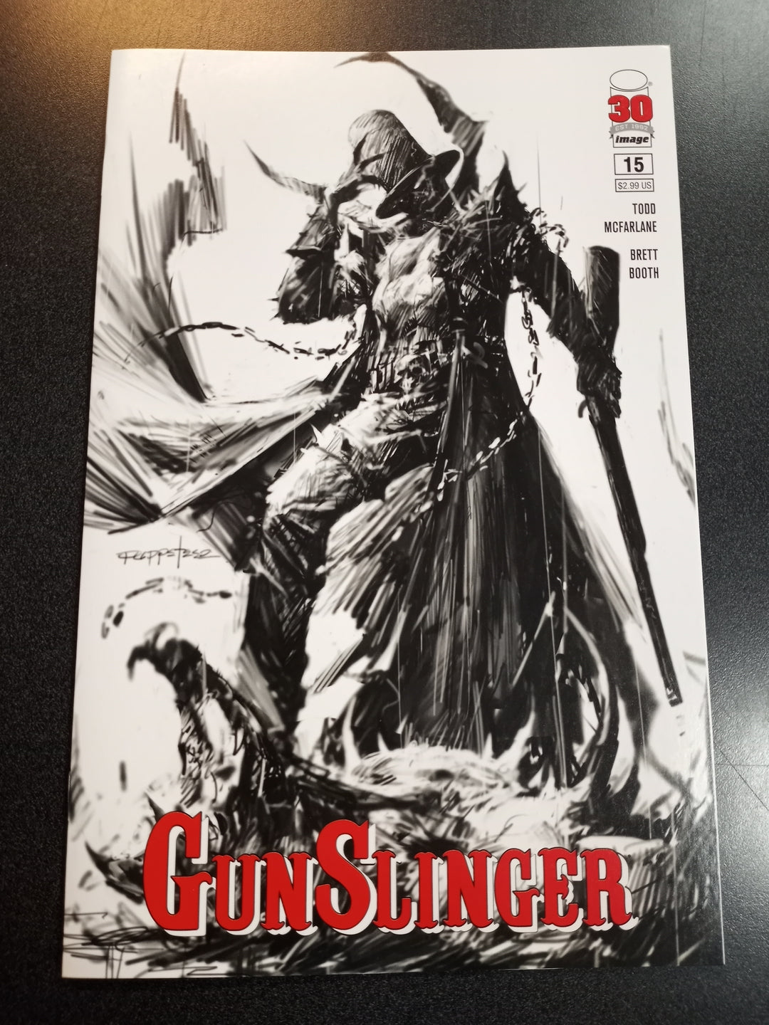 Gunslinger Spawn #15 Cover B Lee Sketch