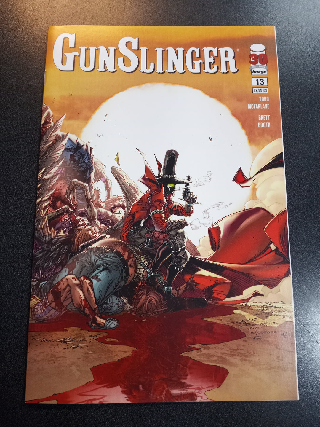 Gunslinger Spawn #13 Cover B Booth