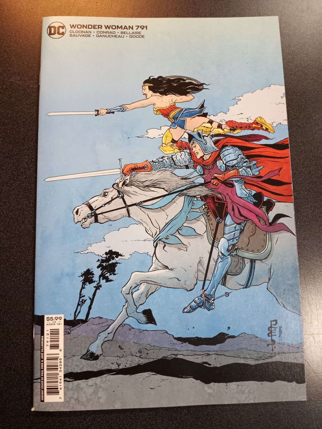 Wonder Woman #791 Cover B Paul Pope Card Stock Variant